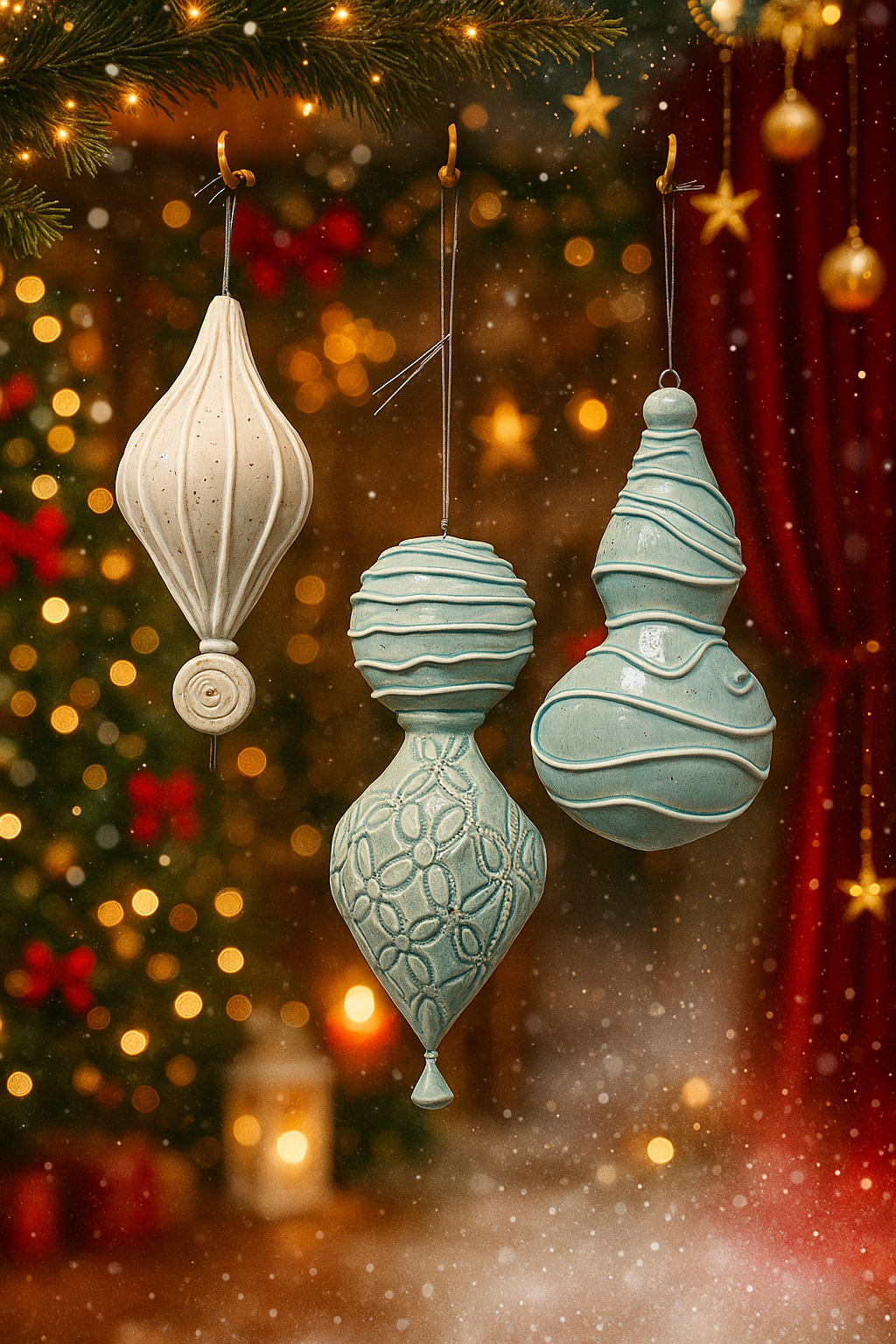 Late-Autumn 2025 Handbuilding: Holiday Ornaments (3 Weeks)