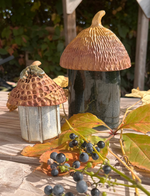 Acorn Storage Jars