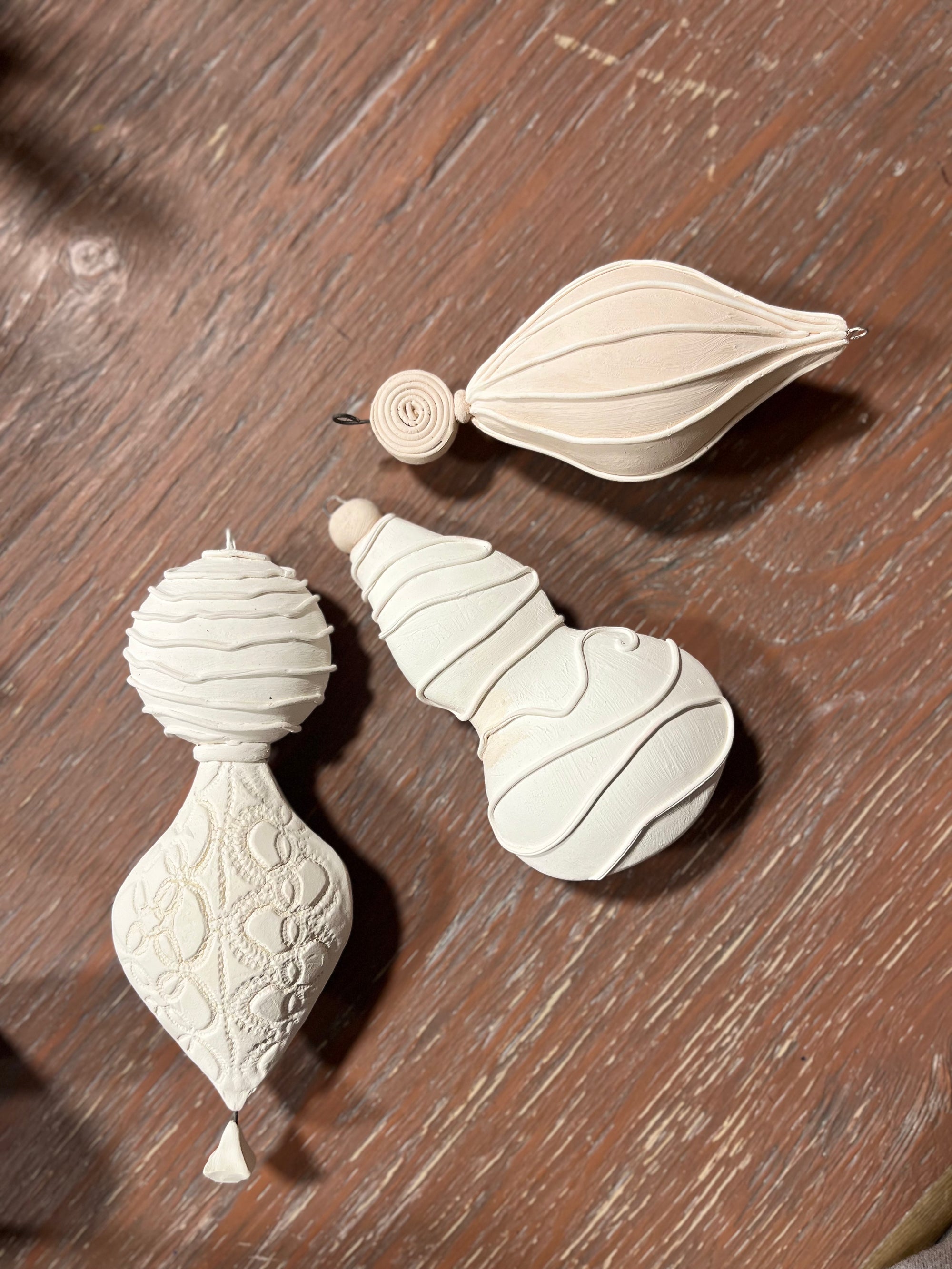 Late-Autumn 2025 Handbuilding: Holiday Ornaments (3 Weeks)