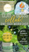 Slab & Flame: A Clay + Glass Experience