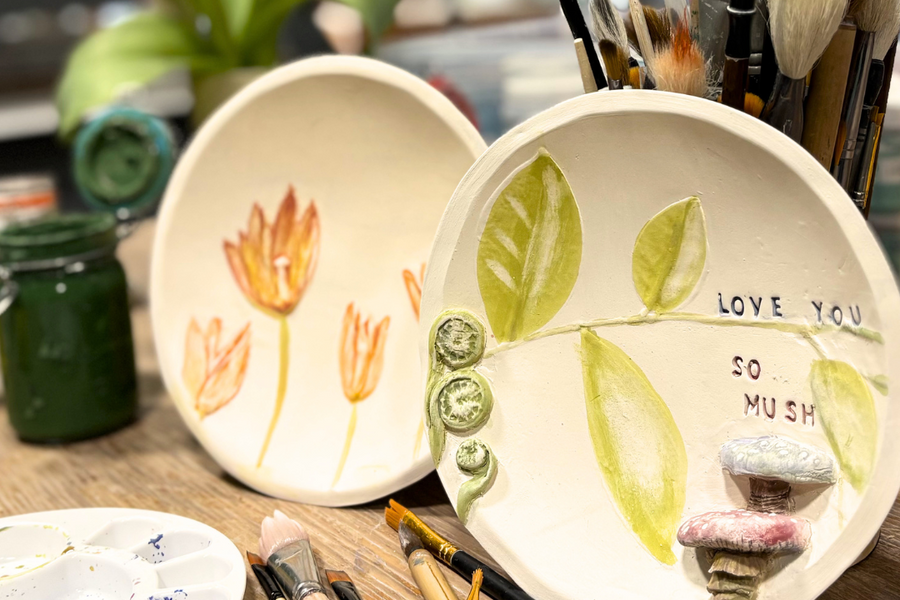 IMPRESSED by Spring: Botanical Plate (2 Day)
