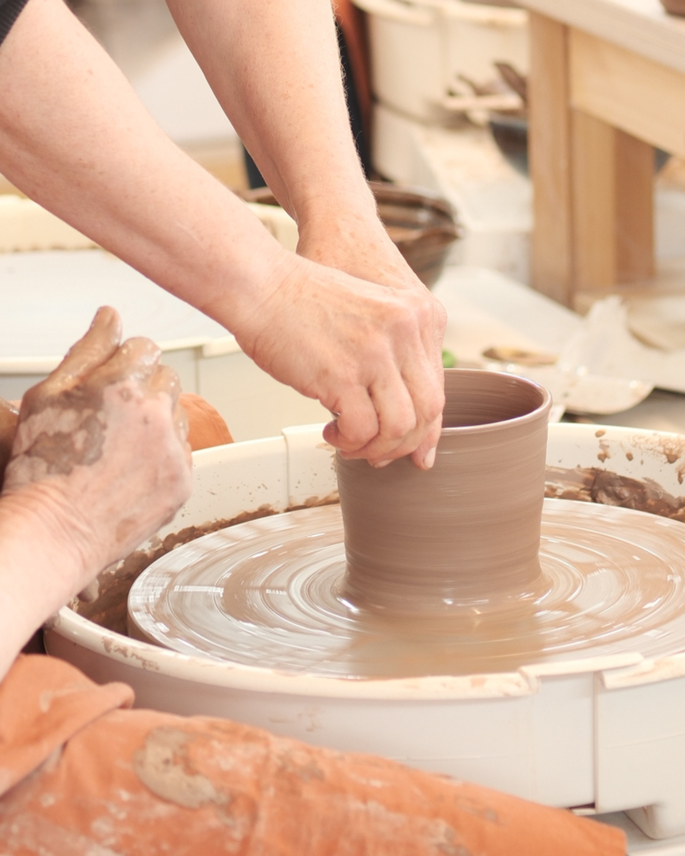 Wheel for Beginner Series: Make Your First Pots (3 wk)