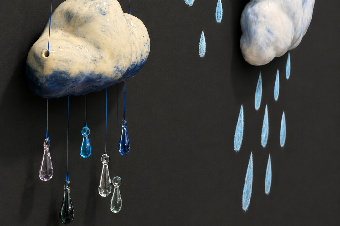 Clay Meets Glass: Summer Storm