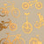 Large Bike Gold Lustre (Decal-015)