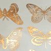 Large Butterflies Gold Lustre (Decal-017)