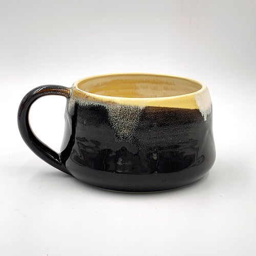 One of a kind, 16 oz Obsidian & Quartz Drip