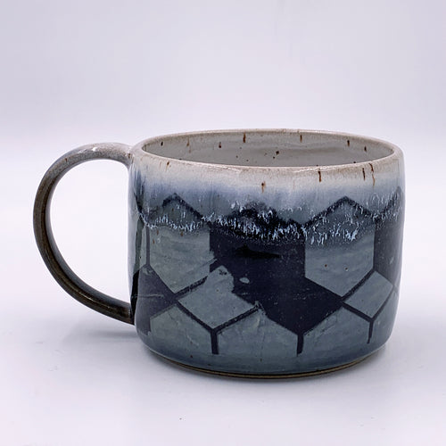 One of a kind, 14 oz Shadow over Hex Transfer