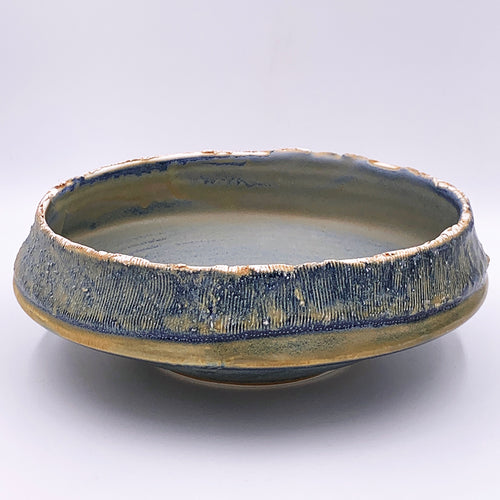 Large Textured Serving Bowl