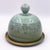 Silt over Moss Domed Butter Dish