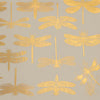 Dragonflies Gold Lustre (Decal-008)