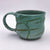 One of a kind, 18 oz Mug, Emerald Silt Splatter