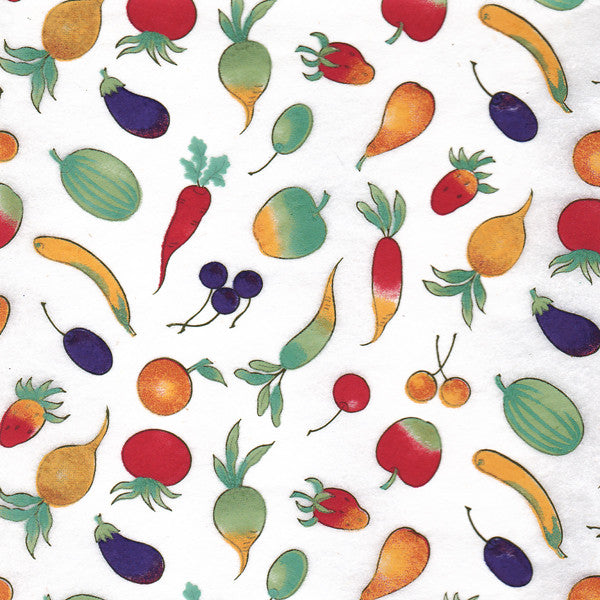 Fruits and Vegetables in 6 colours (JPT-023)