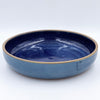 Large Slate over Violet with Raw Rim Bowl