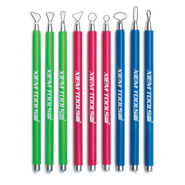 Xiem- Mini Ribbon Sculpting tool set D 9 pcs
