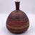 One of a Kind Gourd Jar, Iron Oxide Stained Exterior, Lichen over Quartz Interior