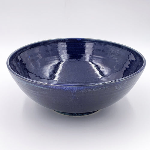 Large Slate over Violet Bowl