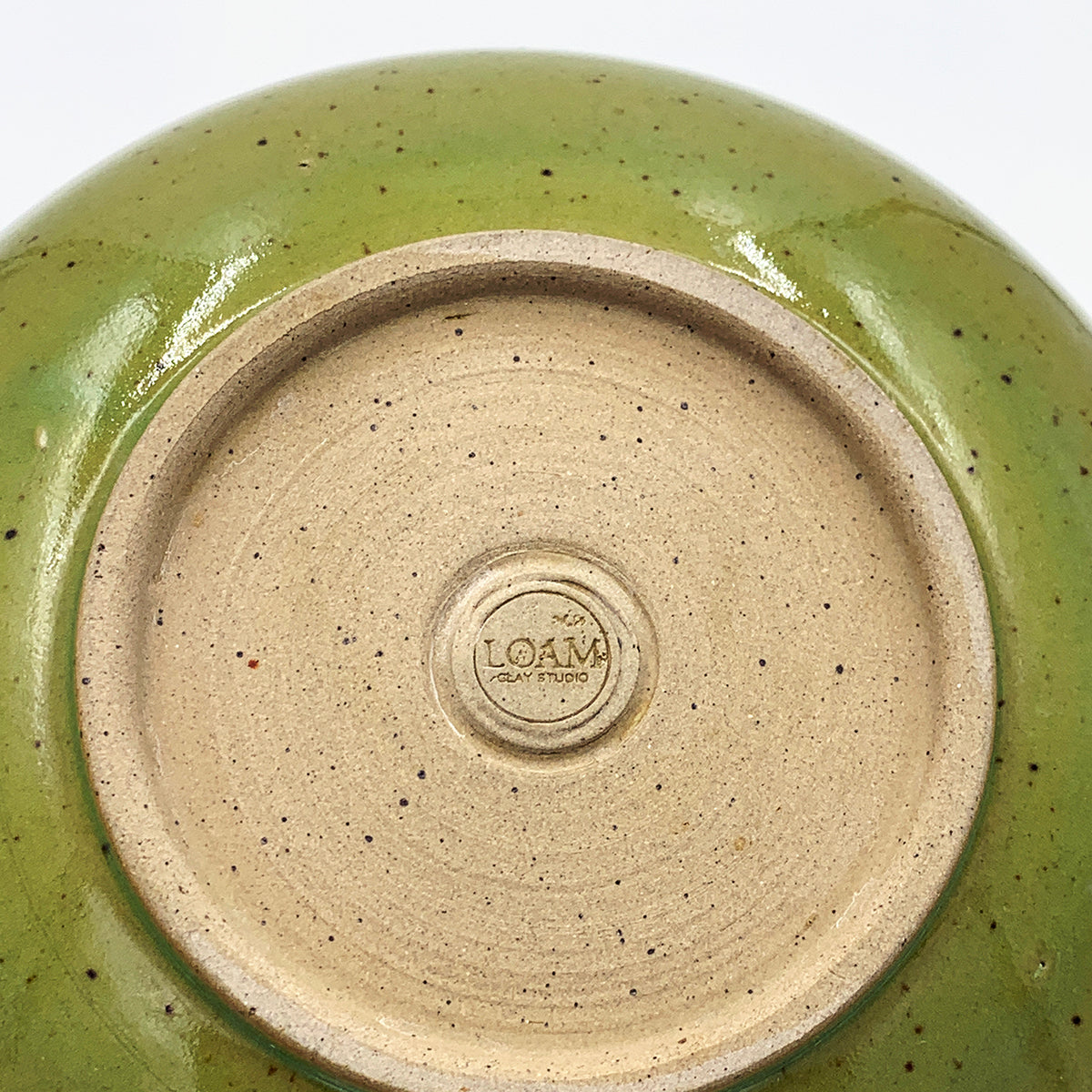 Medium Green Mint Drip Bowl