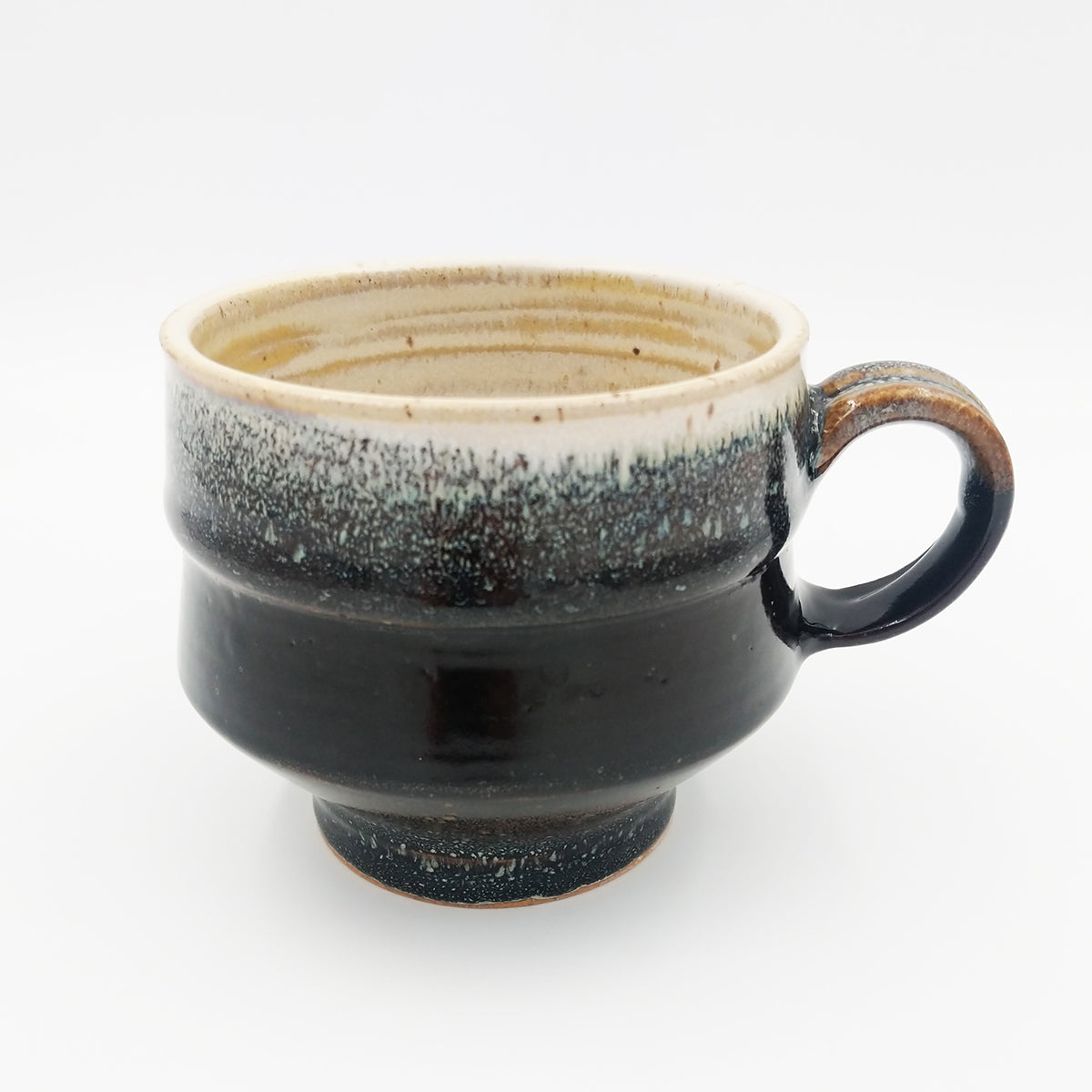 One of a kind, 12 oz Quart and Obsidian mug