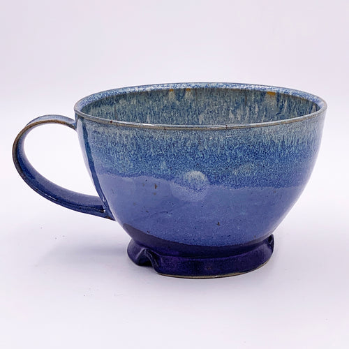 One of a kind, 20 oz Mug. Quartz over Violet