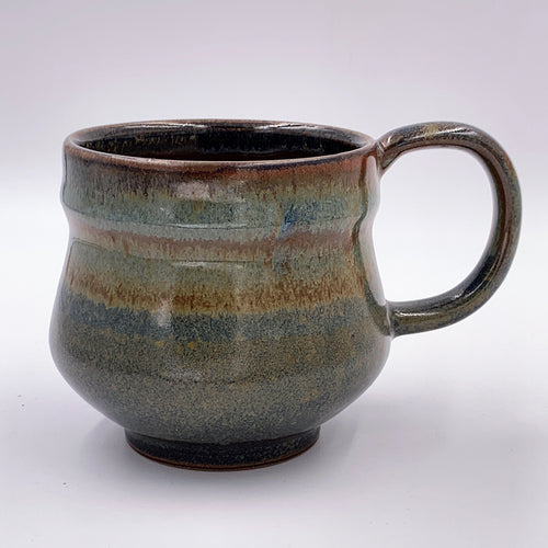One of a kind, 18 oz Rusty Red Blue