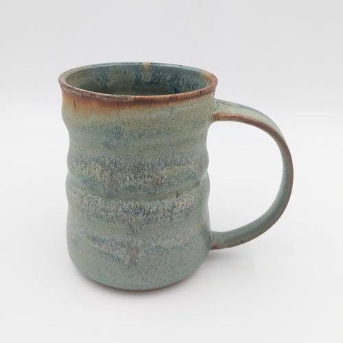 One of a kind, 16 oz Slate and Badlands mug