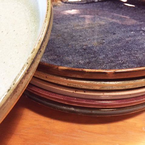 Multi Coloured Plates