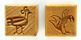 Roosters Stamp (SSM-21)